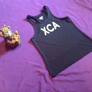 Augusta black ladies tank top in medium